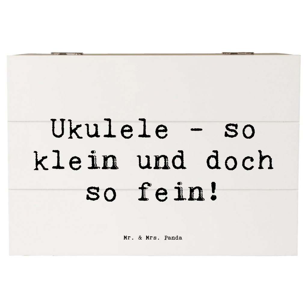 Holzkiste Spruch Zauberhafte Ukulele Schatzkiste, Geschenkbox, Dekokiste, Geschenkdose, Holzkiste, Kiste, Erinnerungskiste, XXL, Erinnerungsbox, Schatulle, Aufbewahrungsbox, Truhe, Instrumente, Geschenke Musiker, Musikliebhaber