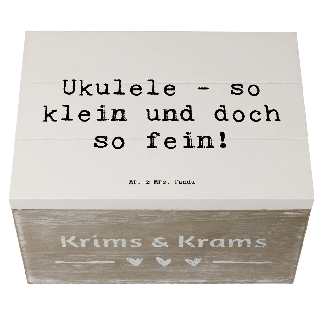 Holzkiste Spruch Zauberhafte Ukulele Schatzkiste, Geschenkbox, Dekokiste, Geschenkdose, Holzkiste, Kiste, Erinnerungskiste, XXL, Erinnerungsbox, Schatulle, Aufbewahrungsbox, Truhe, Instrumente, Geschenke Musiker, Musikliebhaber