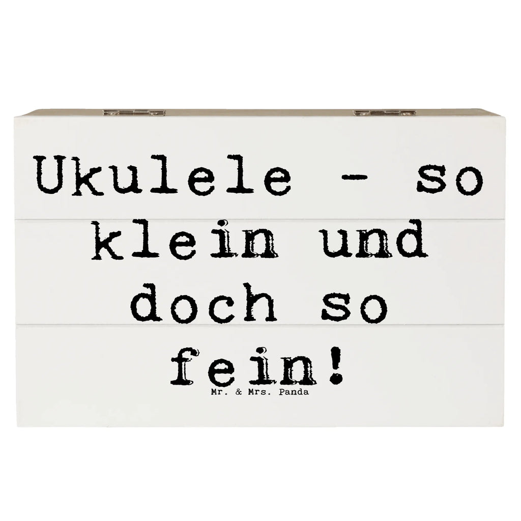 Holzkiste Spruch Zauberhafte Ukulele Schatzkiste, Geschenkbox, Dekokiste, Geschenkdose, Holzkiste, Kiste, Erinnerungskiste, XXL, Erinnerungsbox, Schatulle, Aufbewahrungsbox, Truhe, Instrumente, Geschenke Musiker, Musikliebhaber