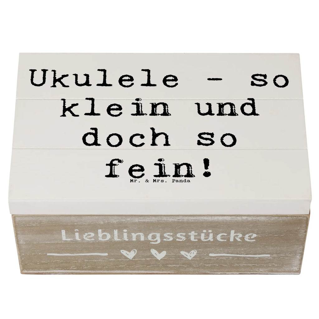 Holzkiste Spruch Zauberhafte Ukulele Schatzkiste, Geschenkbox, Dekokiste, Geschenkdose, Holzkiste, Kiste, Erinnerungskiste, XXL, Erinnerungsbox, Schatulle, Aufbewahrungsbox, Truhe, Instrumente, Geschenke Musiker, Musikliebhaber