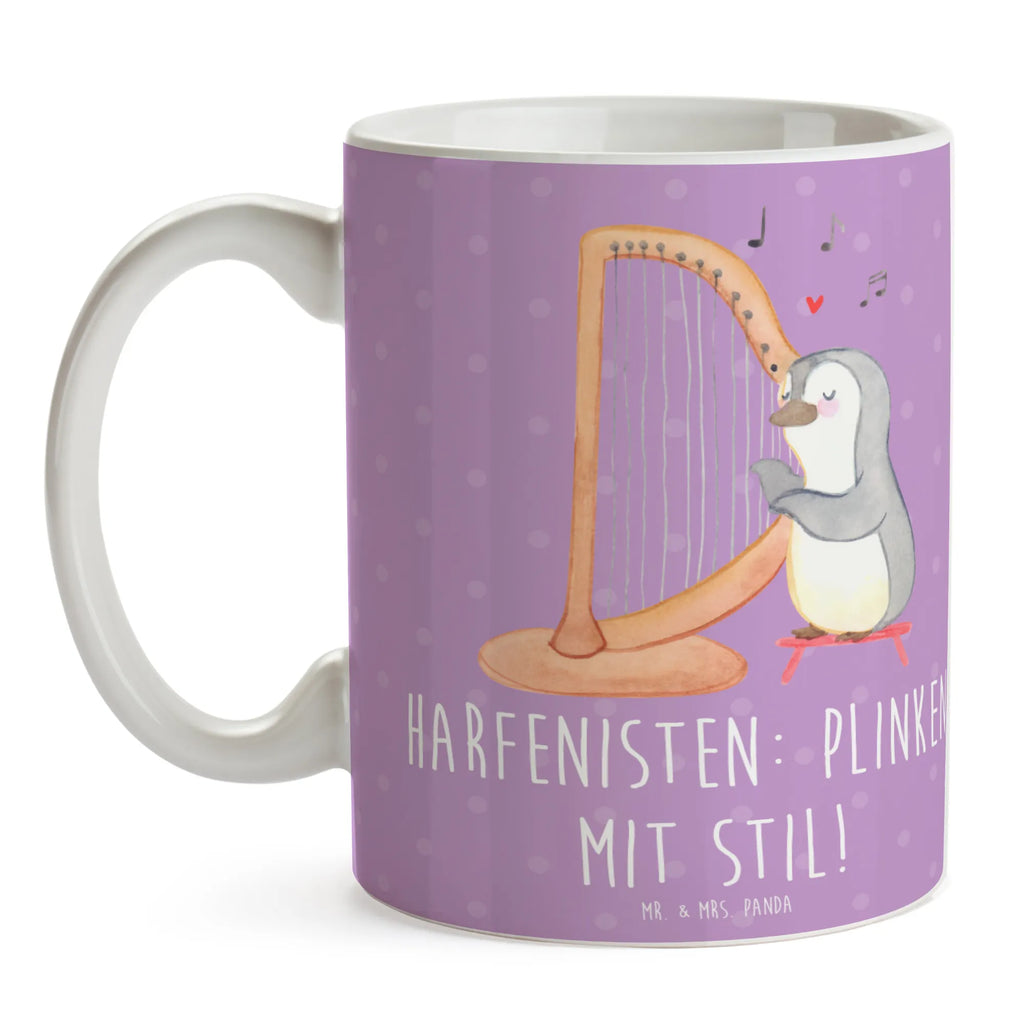 Tasse Harfe mit Stil Bürotasse, Tasse mit Motiven, Teetasse, Geschenktasse, Kaffeetasse, Porzellantasse, Tasse mit Zitaten, Tasse, Keramiktasse, Instrumente, Geschenke Musiker, Musikliebhaber