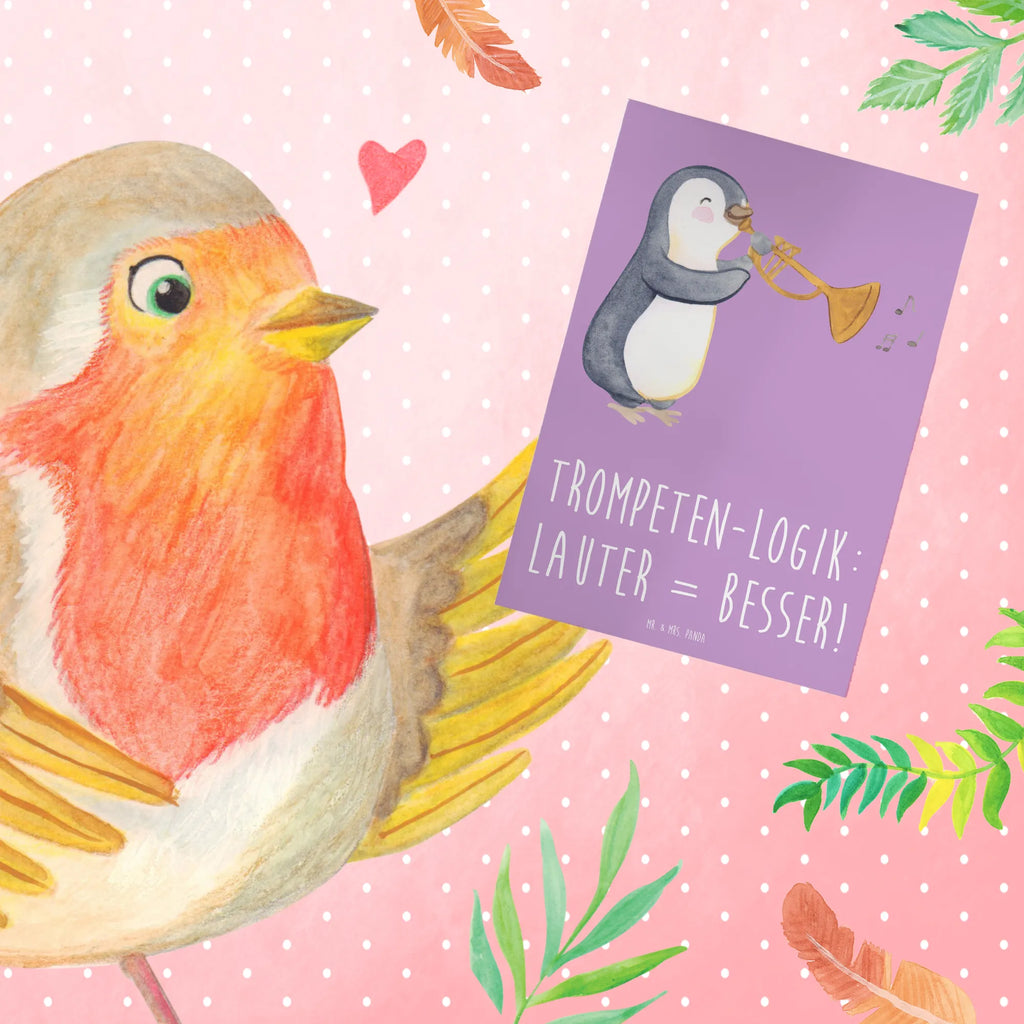 Grußkarte Trompeten Weisheit Hochzeitskarte, Einladungskarte, Klappkarte, Ansichtskarten, Geburtstagskarte, Grußkarte, Karte, Glückwunschkarte, Instrumente, Geschenke Musiker, Musikliebhaber