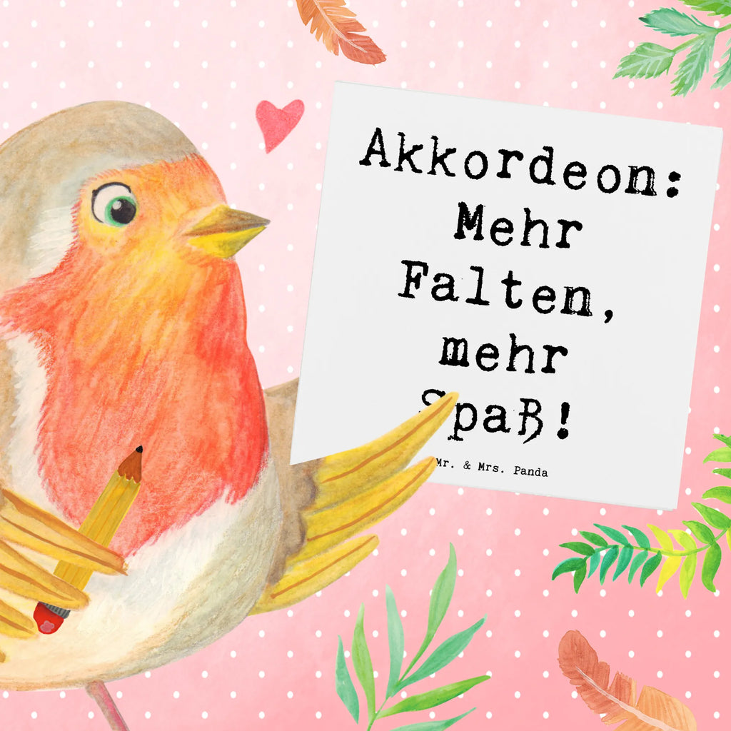 Deluxe Karte Spruch Akkordeon Spaß Hochwertige Grußkarte, Karte, Geburtstagskarte, Grußkarte, Einladungskarte, Hochwertige Klappkarte, Klappkarte, Glückwunschkarte, Hochzeitskarte, Instrumente, Geschenke Musiker, Musikliebhaber