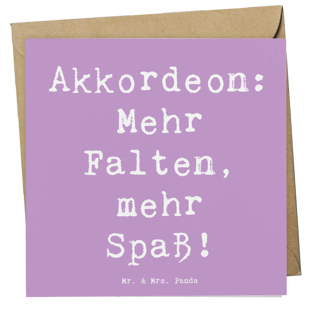 Deluxe Karte Spruch Akkordeon Spaß Hochwertige Grußkarte, Karte, Geburtstagskarte, Grußkarte, Einladungskarte, Hochwertige Klappkarte, Klappkarte, Glückwunschkarte, Hochzeitskarte, Instrumente, Geschenke Musiker, Musikliebhaber