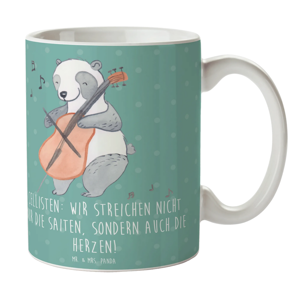 Tasse Cello Herz Geschenktasse, Keramiktasse, Kaffeetasse, Tasse, Tasse mit Zitaten, Bürotasse, Porzellantasse, Tasse mit Motiven, Teetasse, Instrumente, Geschenke Musiker, Musikliebhaber