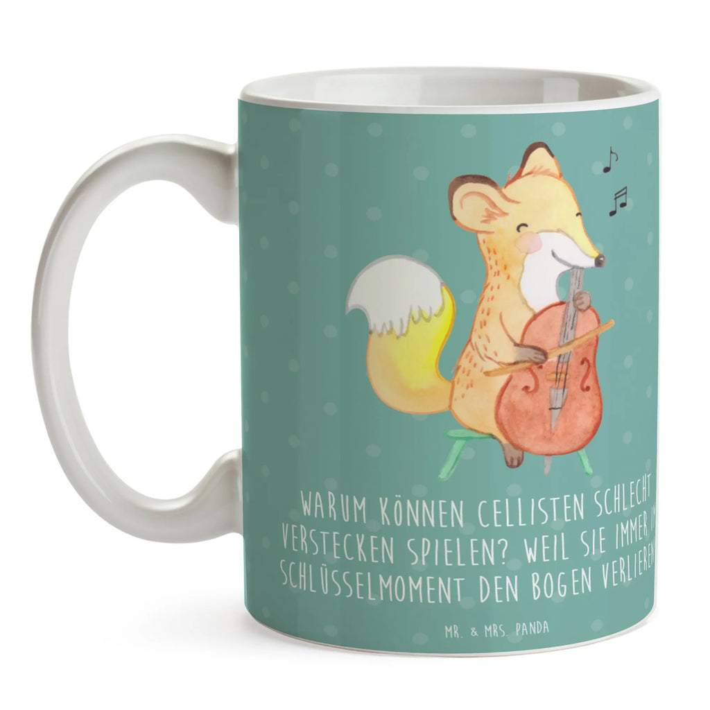 Tasse Cello Schlüsselmoment Porzellantasse, Bürotasse, Kaffeetasse, Tasse, Geschenktasse, Teetasse, Tasse mit Zitaten, Keramiktasse, Tasse mit Motiven, Instrumente, Geschenke Musiker, Musikliebhaber