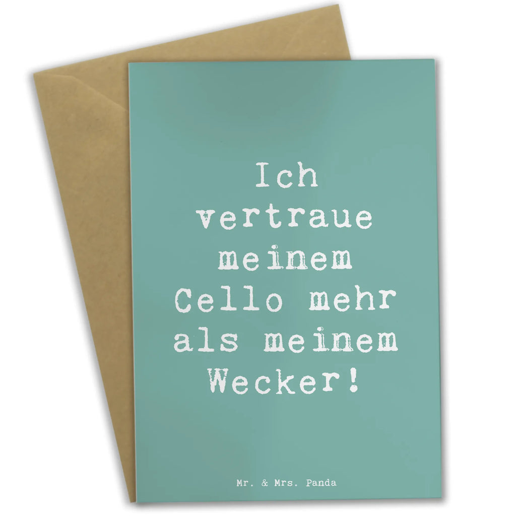 Grußkarte Spruch Cello Vertrauen Karte, Grußkarte, Glückwunschkarte, Klappkarte, Hochzeitskarte, Einladungskarte, Ansichtskarten, Geburtstagskarte, Instrumente, Geschenke Musiker, Musikliebhaber