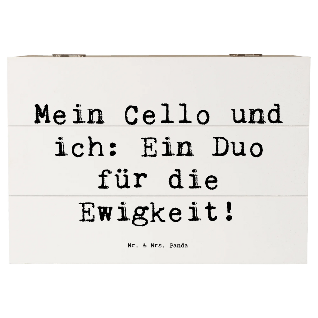 Holzkiste Spruch Cello Duo Schatulle, Schatzkiste, Erinnerungsbox, Kiste, Erinnerungskiste, XXL, Geschenkdose, Dekokiste, Truhe, Geschenkbox, Aufbewahrungsbox, Holzkiste, Instrumente, Geschenke Musiker, Musikliebhaber