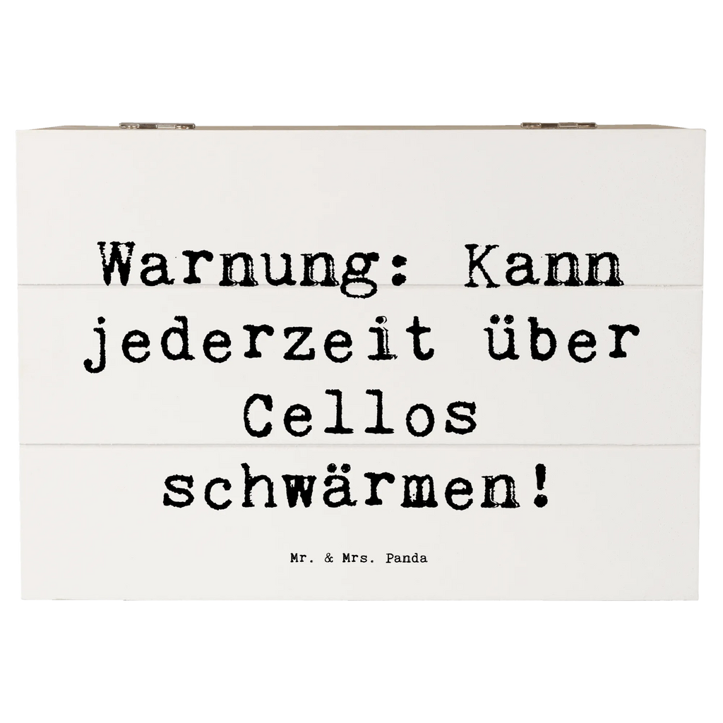 Holzkiste Spruch Cello Schwärmerei Holzkiste, Geschenkdose, Dekokiste, Erinnerungskiste, Aufbewahrungsbox, Schatulle, Geschenkbox, Schatzkiste, Erinnerungsbox, Truhe, XXL, Kiste, Instrumente, Geschenke Musiker, Musikliebhaber