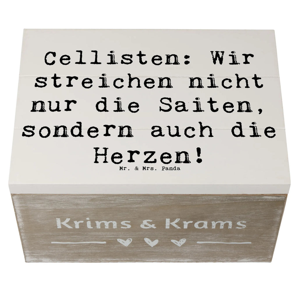 Holzkiste Spruch Cello Herz Erinnerungskiste, Kiste, Schatzkiste, Dekokiste, Holzkiste, Aufbewahrungsbox, Geschenkbox, Truhe, Geschenkdose, Schatulle, XXL, Erinnerungsbox, Instrumente, Geschenke Musiker, Musikliebhaber