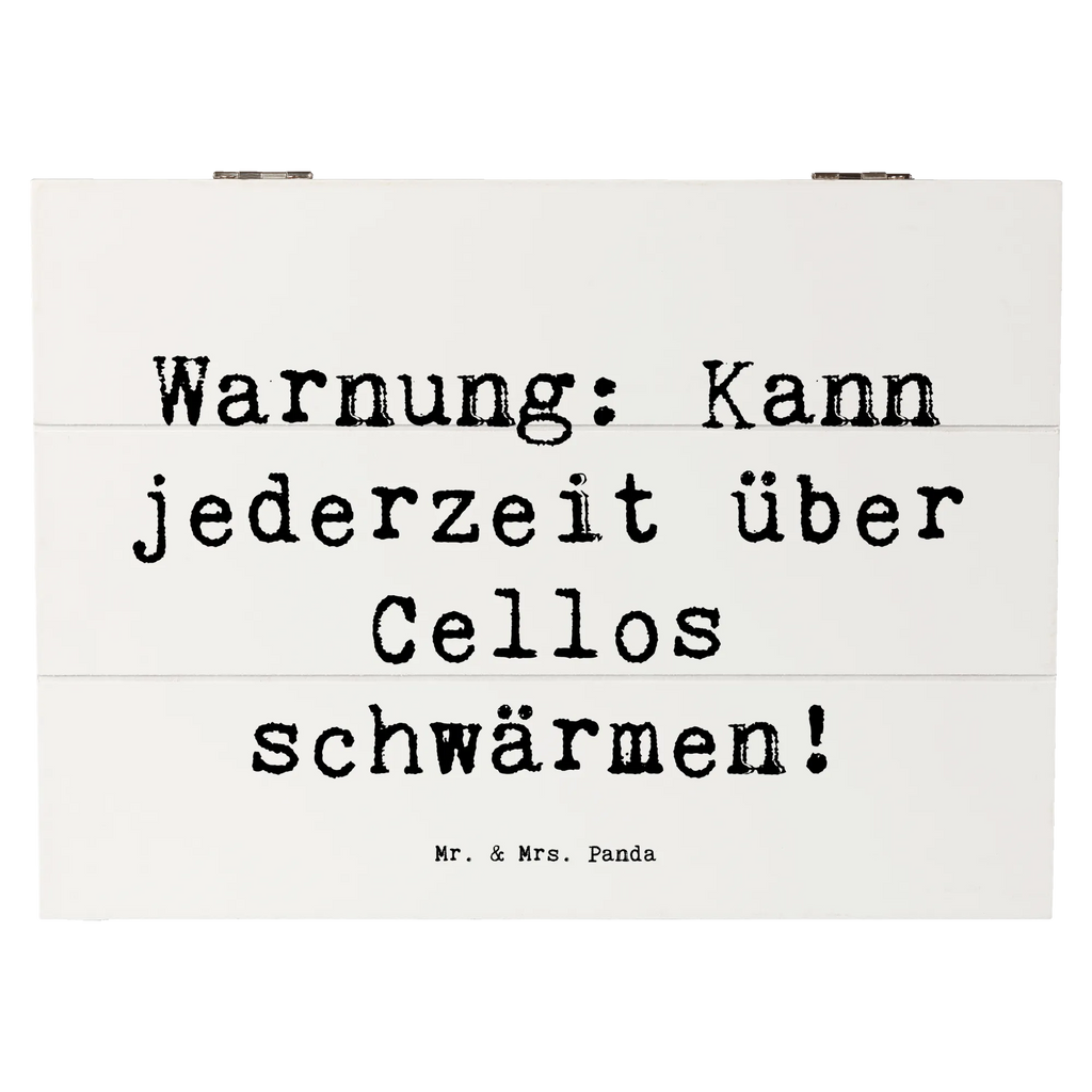 Holzkiste Spruch Cello Schwärmerei Holzkiste, Geschenkdose, Dekokiste, Erinnerungskiste, Aufbewahrungsbox, Schatulle, Geschenkbox, Schatzkiste, Erinnerungsbox, Truhe, XXL, Kiste, Instrumente, Geschenke Musiker, Musikliebhaber
