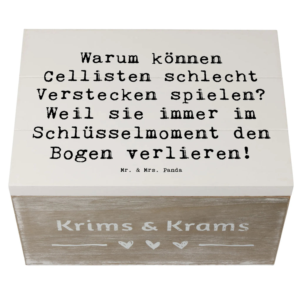 Holzkiste Spruch Cello Schlüsselmoment Kiste, Geschenkbox, Erinnerungsbox, Schatulle, Aufbewahrungsbox, Schatzkiste, XXL, Erinnerungskiste, Truhe, Holzkiste, Geschenkdose, Dekokiste, Instrumente, Geschenke Musiker, Musikliebhaber