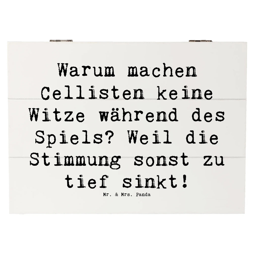 Holzkiste Spruch Cello Witz Verdorben Geschenkbox, Schatzkiste, Erinnerungsbox, Holzkiste, Aufbewahrungsbox, Schatulle, Dekokiste, Geschenkdose, XXL, Erinnerungskiste, Kiste, Truhe, Instrumente, Geschenke Musiker, Musikliebhaber