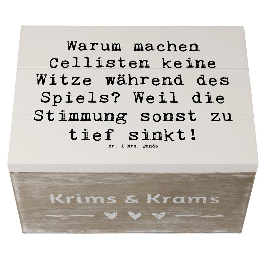 Holzkiste Spruch Cello Witz Verdorben Geschenkbox, Schatzkiste, Erinnerungsbox, Holzkiste, Aufbewahrungsbox, Schatulle, Dekokiste, Geschenkdose, XXL, Erinnerungskiste, Kiste, Truhe, Instrumente, Geschenke Musiker, Musikliebhaber