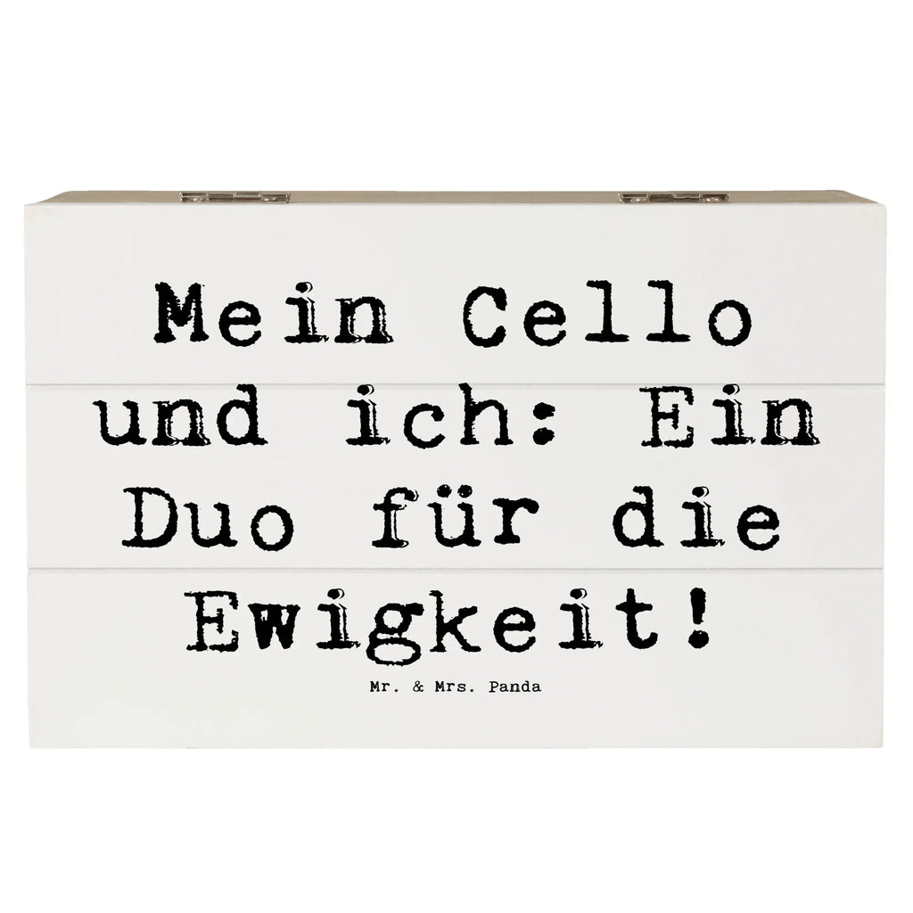 Holzkiste Spruch Cello Duo Schatulle, Schatzkiste, Erinnerungsbox, Kiste, Erinnerungskiste, XXL, Geschenkdose, Dekokiste, Truhe, Geschenkbox, Aufbewahrungsbox, Holzkiste, Instrumente, Geschenke Musiker, Musikliebhaber