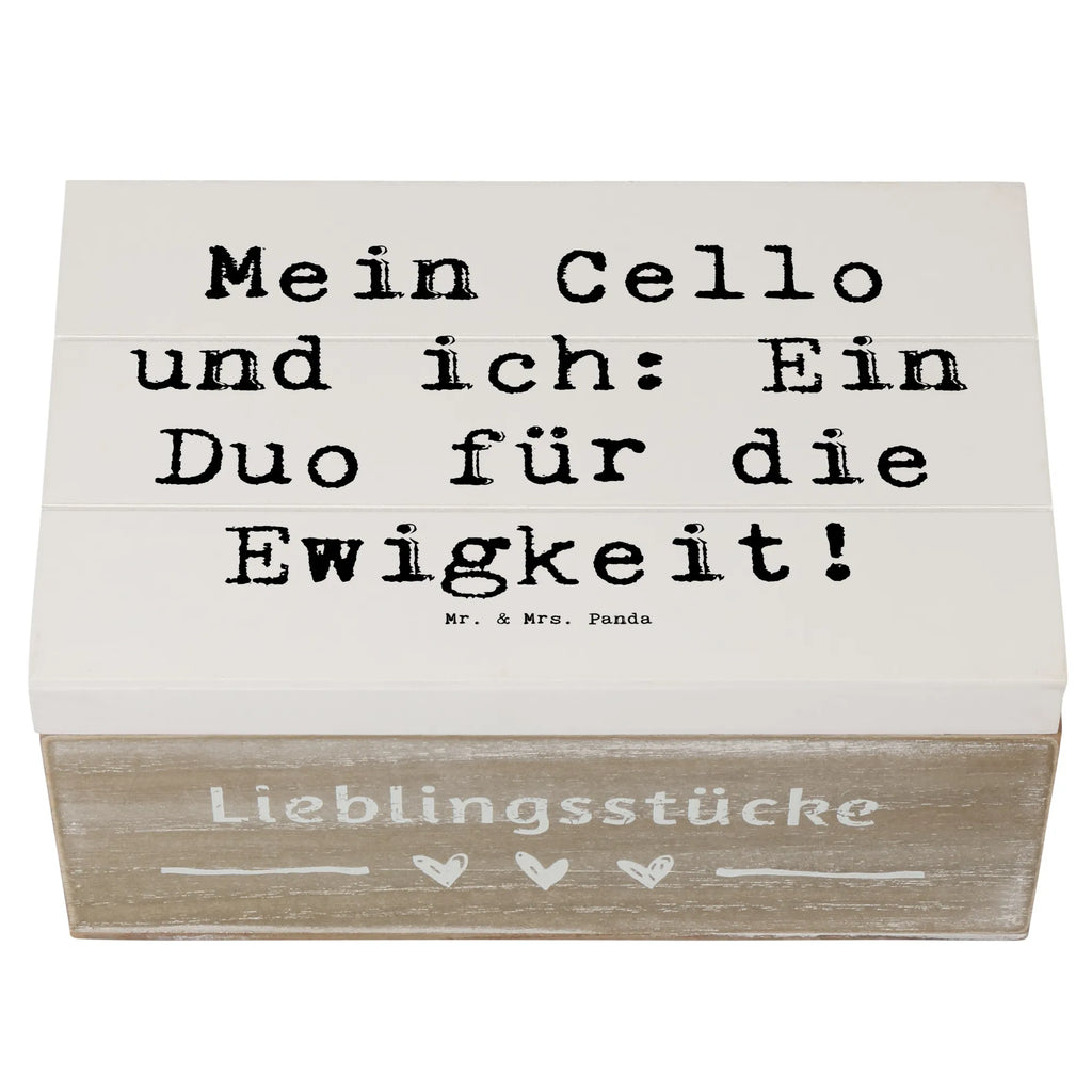 Holzkiste Spruch Cello Duo Schatulle, Schatzkiste, Erinnerungsbox, Kiste, Erinnerungskiste, XXL, Geschenkdose, Dekokiste, Truhe, Geschenkbox, Aufbewahrungsbox, Holzkiste, Instrumente, Geschenke Musiker, Musikliebhaber