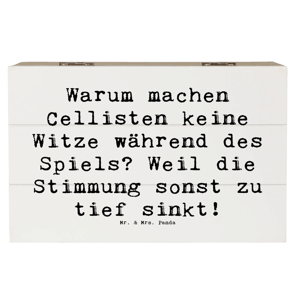 Holzkiste Spruch Cello Witz Verdorben Geschenkbox, Schatzkiste, Erinnerungsbox, Holzkiste, Aufbewahrungsbox, Schatulle, Dekokiste, Geschenkdose, XXL, Erinnerungskiste, Kiste, Truhe, Instrumente, Geschenke Musiker, Musikliebhaber