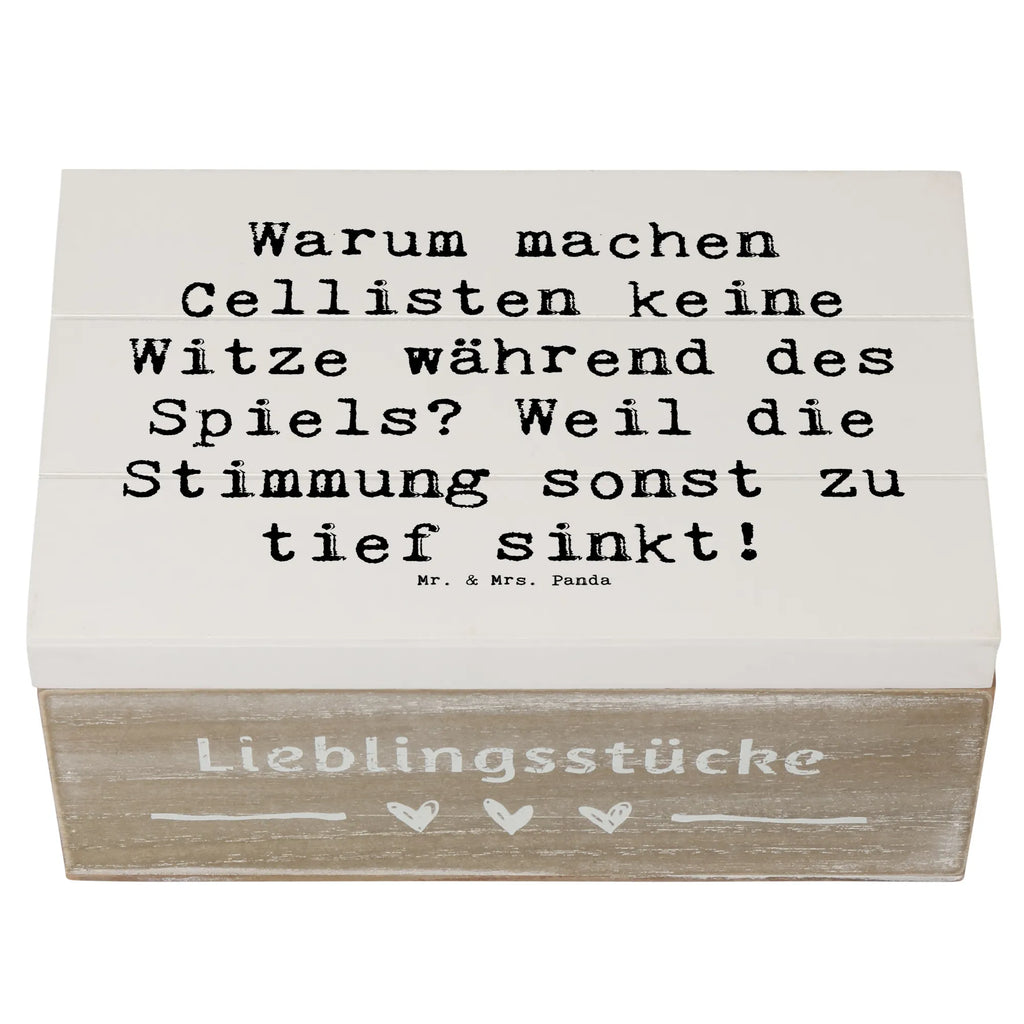 Holzkiste Spruch Cello Witz Verdorben Geschenkbox, Schatzkiste, Erinnerungsbox, Holzkiste, Aufbewahrungsbox, Schatulle, Dekokiste, Geschenkdose, XXL, Erinnerungskiste, Kiste, Truhe, Instrumente, Geschenke Musiker, Musikliebhaber