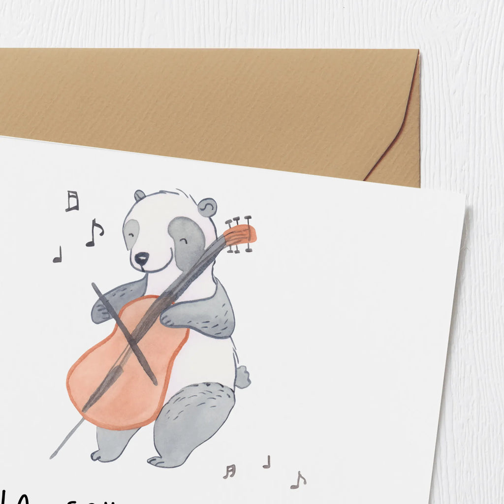 Deluxe Card Cello: Schwer zu tragen, leicht zu lieben! Glückwunschkarte, Karte, Hochzeitskarte, Grußkarte, Hochwertige Grußkarte, Klappkarte, Hochwertige Klappkarte, Geburtstagskarte, Einladungskarte, Instrumente, Geschenke Musiker, Musikliebhaber