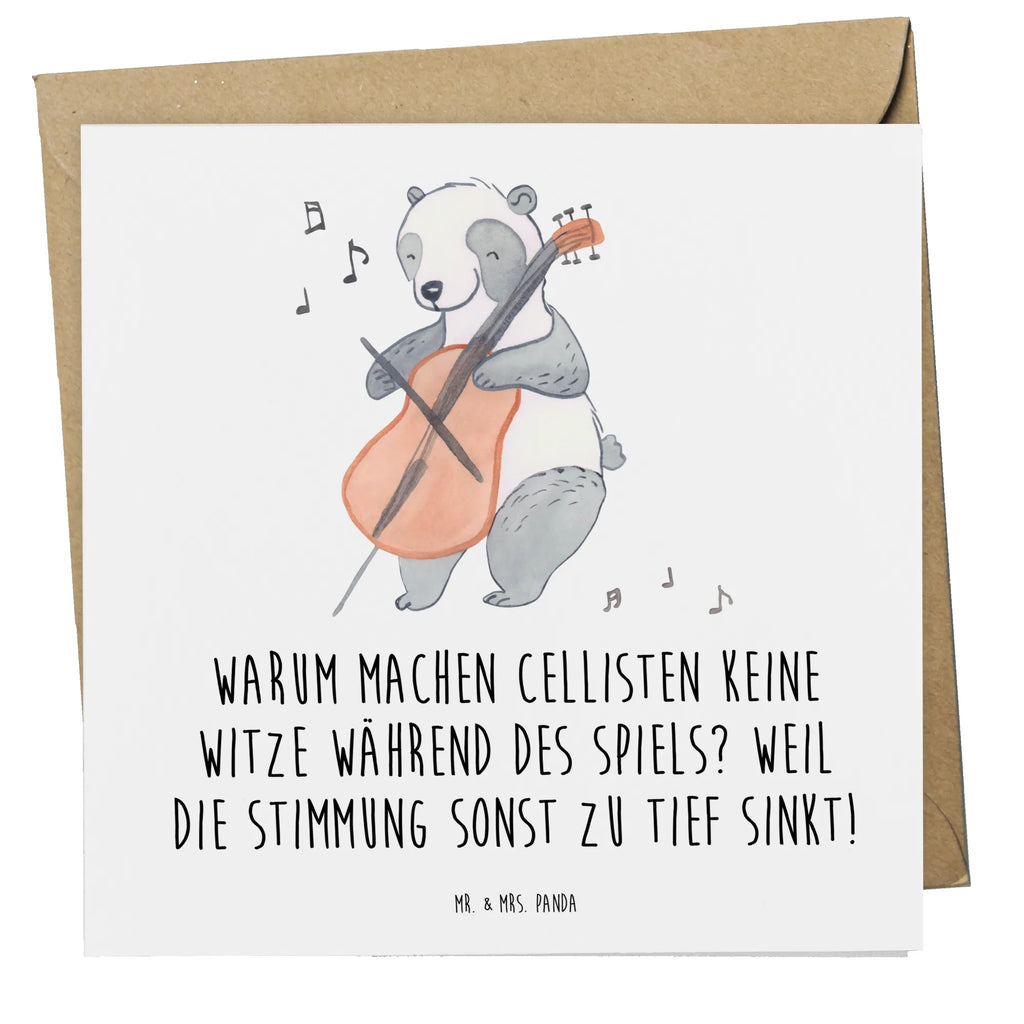 Deluxe Karte Cello Witz Verdorben Geburtstagskarte, Hochwertige Grußkarte, Klappkarte, Karte, Einladungskarte, Hochwertige Klappkarte, Grußkarte, Glückwunschkarte, Hochzeitskarte, Instrumente, Geschenke Musiker, Musikliebhaber