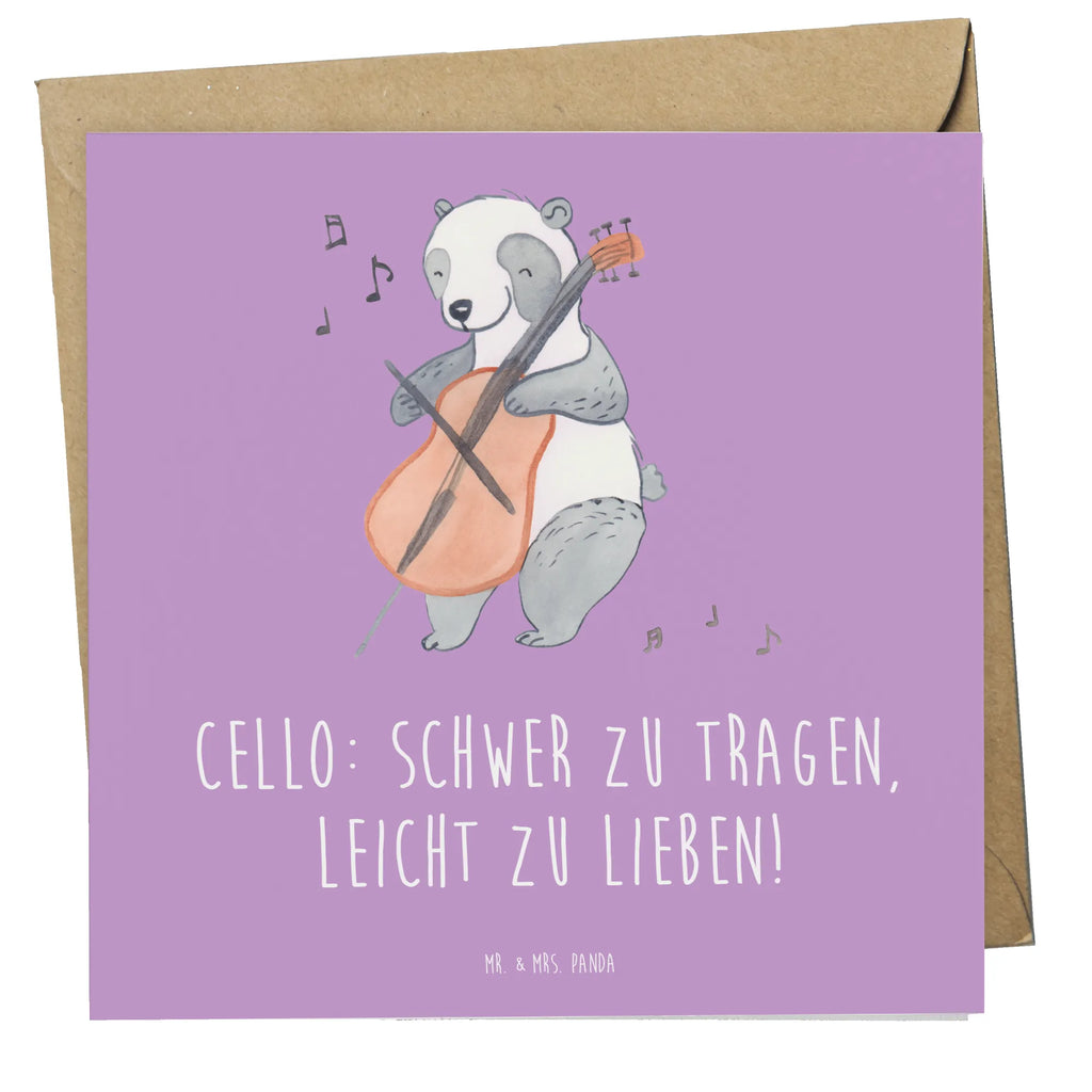 Deluxe Card Cello: Schwer zu tragen, leicht zu lieben! Glückwunschkarte, Karte, Hochzeitskarte, Grußkarte, Hochwertige Grußkarte, Klappkarte, Hochwertige Klappkarte, Geburtstagskarte, Einladungskarte, Instrumente, Geschenke Musiker, Musikliebhaber