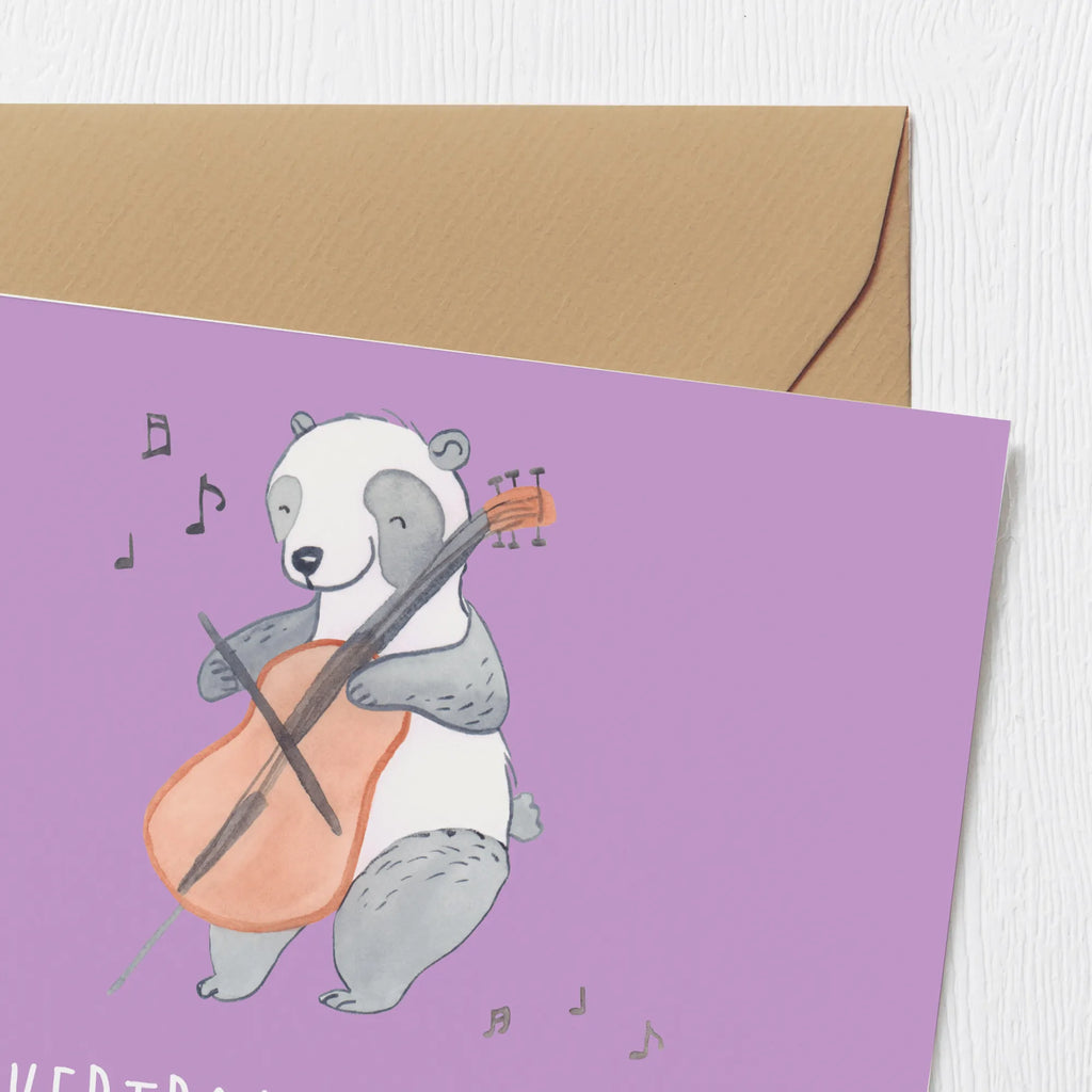 Deluxe Card Ich vertraue meinem Cello mehr als meinem Wecker! Karte, Einladungskarte, Hochwertige Klappkarte, Klappkarte, Geburtstagskarte, Glückwunschkarte, Grußkarte, Hochzeitskarte, Hochwertige Grußkarte, Instrumente, Geschenke Musiker, Musikliebhaber