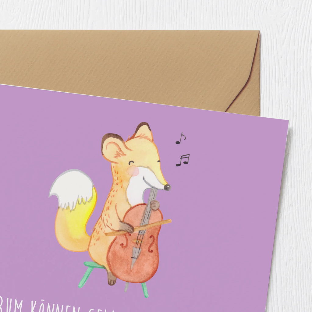 Deluxe Card Warum können Cellisten schlecht Verstecken spielen? Weil sie immer im Schlüsselmoment den Bogen verlieren! Klappkarte, Hochwertige Grußkarte, Glückwunschkarte, Grußkarte, Hochzeitskarte, Einladungskarte, Karte, Geburtstagskarte, Hochwertige Klappkarte, Instrumente, Geschenke Musiker, Musikliebhaber
