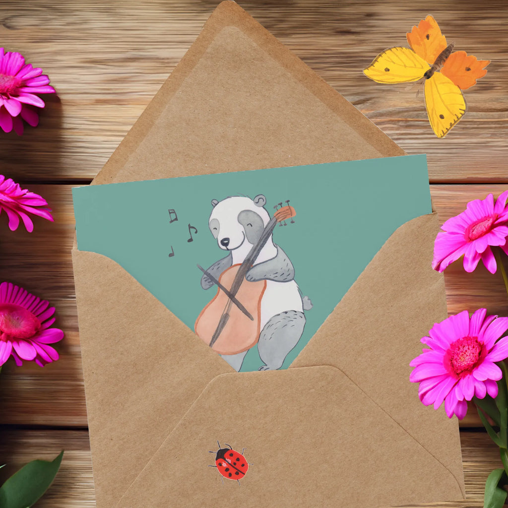 Deluxe Card Mein Cello und ich: Ein Duo für die Ewigkeit! Einladungskarte, Hochzeitskarte, Karte, Hochwertige Klappkarte, Grußkarte, Klappkarte, Geburtstagskarte, Hochwertige Grußkarte, Glückwunschkarte, Instrumente, Geschenke Musiker, Musikliebhaber