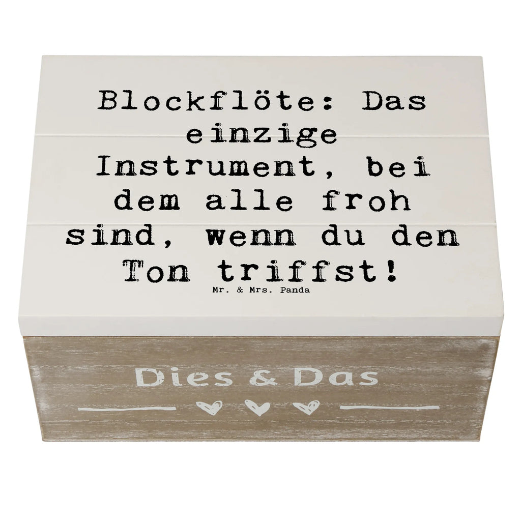 Holzkiste Spruch Blockflöte Freude Geschenkbox, Dekokiste, Kiste, XXL, Erinnerungskiste, Aufbewahrungsbox, Geschenkdose, Holzkiste, Schatzkiste, Schatulle, Erinnerungsbox, Truhe, Instrumente, Geschenke Musiker, Musikliebhaber