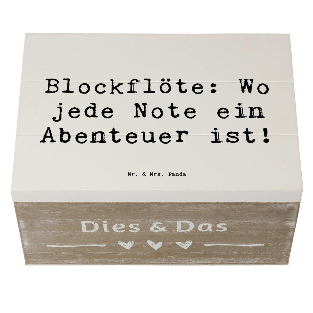 Holzkiste Spruch Abenteuer Blockflöte Geschenkbox, Holzkiste, Erinnerungsbox, Aufbewahrungsbox, Dekokiste, Erinnerungskiste, Geschenkdose, Truhe, XXL, Kiste, Schatulle, Schatzkiste, Instrumente, Geschenke Musiker, Musikliebhaber
