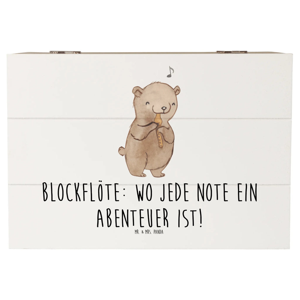 Holzkiste Abenteuer Blockflöte Kiste, Geschenkdose, Dekokiste, Schatulle, Holzkiste, XXL, Truhe, Geschenkbox, Aufbewahrungsbox, Erinnerungsbox, Schatzkiste, Erinnerungskiste, Instrumente, Geschenke Musiker, Musikliebhaber