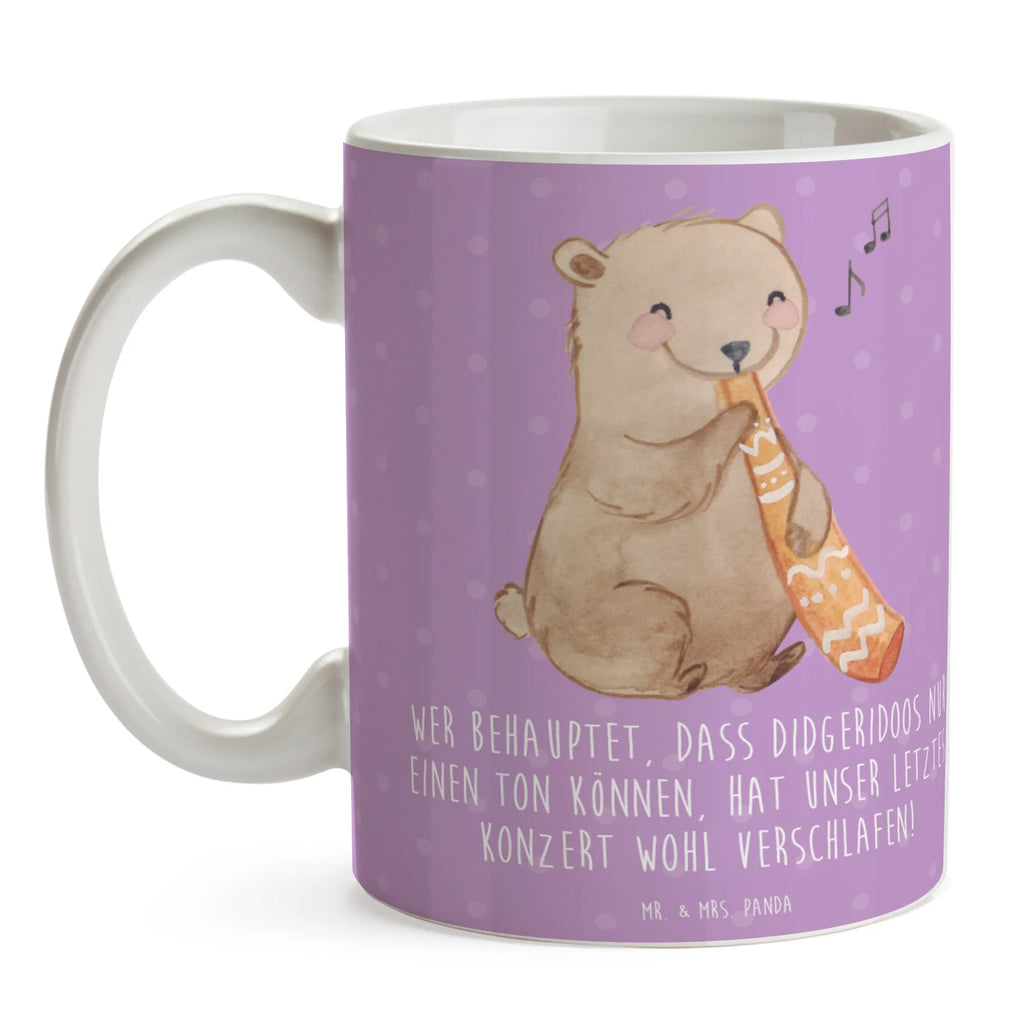 Mug Wer behauptet, dass Didgeridoos nur einen Ton können, hat unser letztes Konzert wohl verschlafen! Kaffeetasse, Teetasse, Keramiktasse, Tasse, Tasse mit Zitaten, Geschenktasse, Bürotasse, Porzellantasse, Tasse mit Motiven, Instrumente, Geschenke Musiker, Musikliebhaber