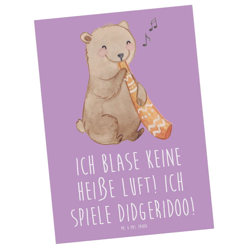 Postkarte Didgeridoo Spieler Einladungskarte, Karte, Geschenkkarte, Postkarte, Grußkarte, Ansichtskarten, Einladung, Einladungskarten Geburtstag, Geburtstagskarte, Einladung Geburtstag, Ansichtskarte, Dankeskarte, Instrumente, Geschenke Musiker, Musikliebhaber