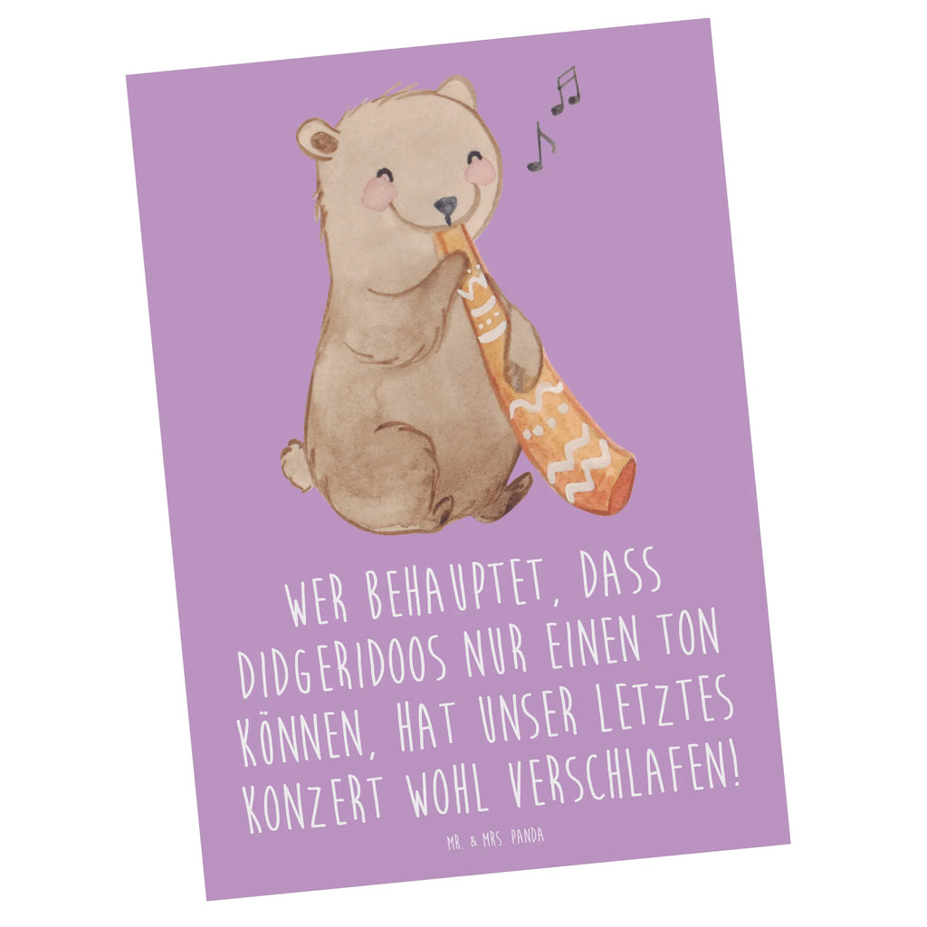 Postcard Wer behauptet, dass Didgeridoos nur einen Ton können, hat unser letztes Konzert wohl verschlafen! Einladungskarten Geburtstag, Karte, Einladungskarte, Ansichtskarten, Postkarte, Einladung, Geschenkkarte, Ansichtskarte, Dankeskarte, Einladung Geburtstag, Geburtstagskarte, Grußkarte, Instrumente, Geschenke Musiker, Musikliebhaber