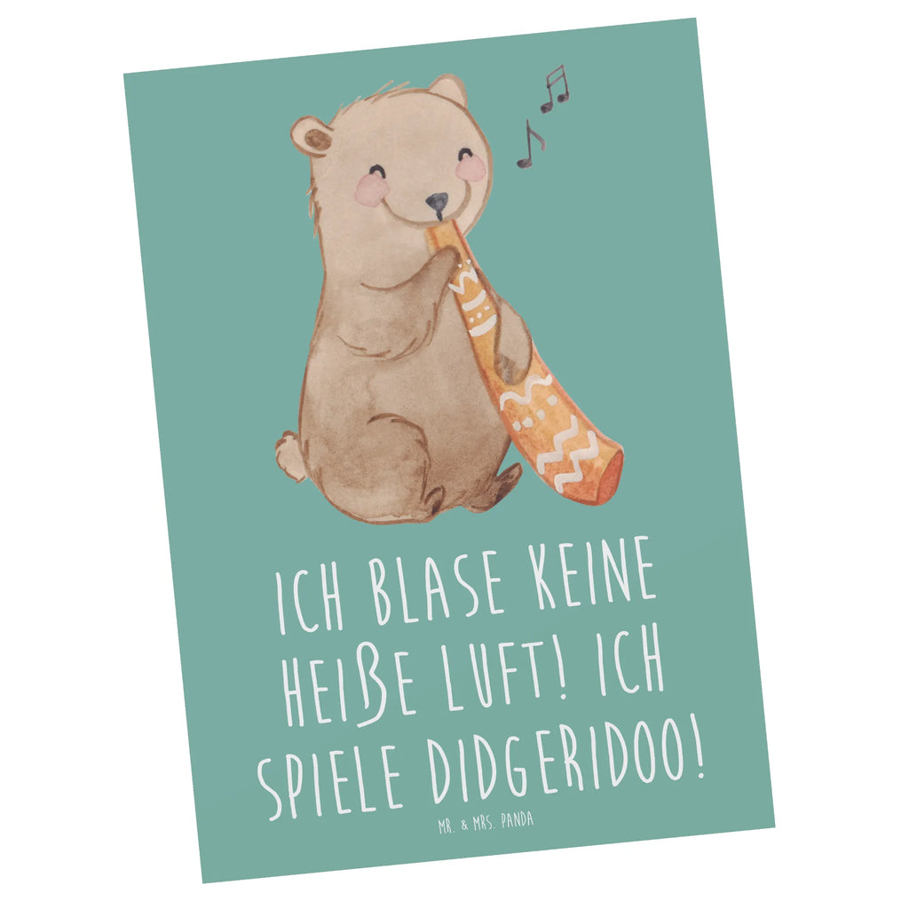 Postkarte Didgeridoo Spieler Einladungskarte, Karte, Geschenkkarte, Postkarte, Grußkarte, Ansichtskarten, Einladung, Einladungskarten Geburtstag, Geburtstagskarte, Einladung Geburtstag, Ansichtskarte, Dankeskarte, Instrumente, Geschenke Musiker, Musikliebhaber