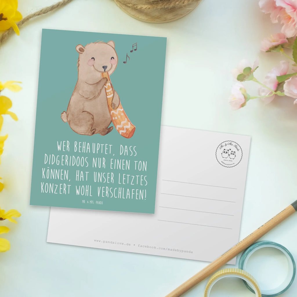 Postcard Wer behauptet, dass Didgeridoos nur einen Ton können, hat unser letztes Konzert wohl verschlafen! Einladungskarten Geburtstag, Karte, Einladungskarte, Ansichtskarten, Postkarte, Einladung, Geschenkkarte, Ansichtskarte, Dankeskarte, Einladung Geburtstag, Geburtstagskarte, Grußkarte, Instrumente, Geschenke Musiker, Musikliebhaber