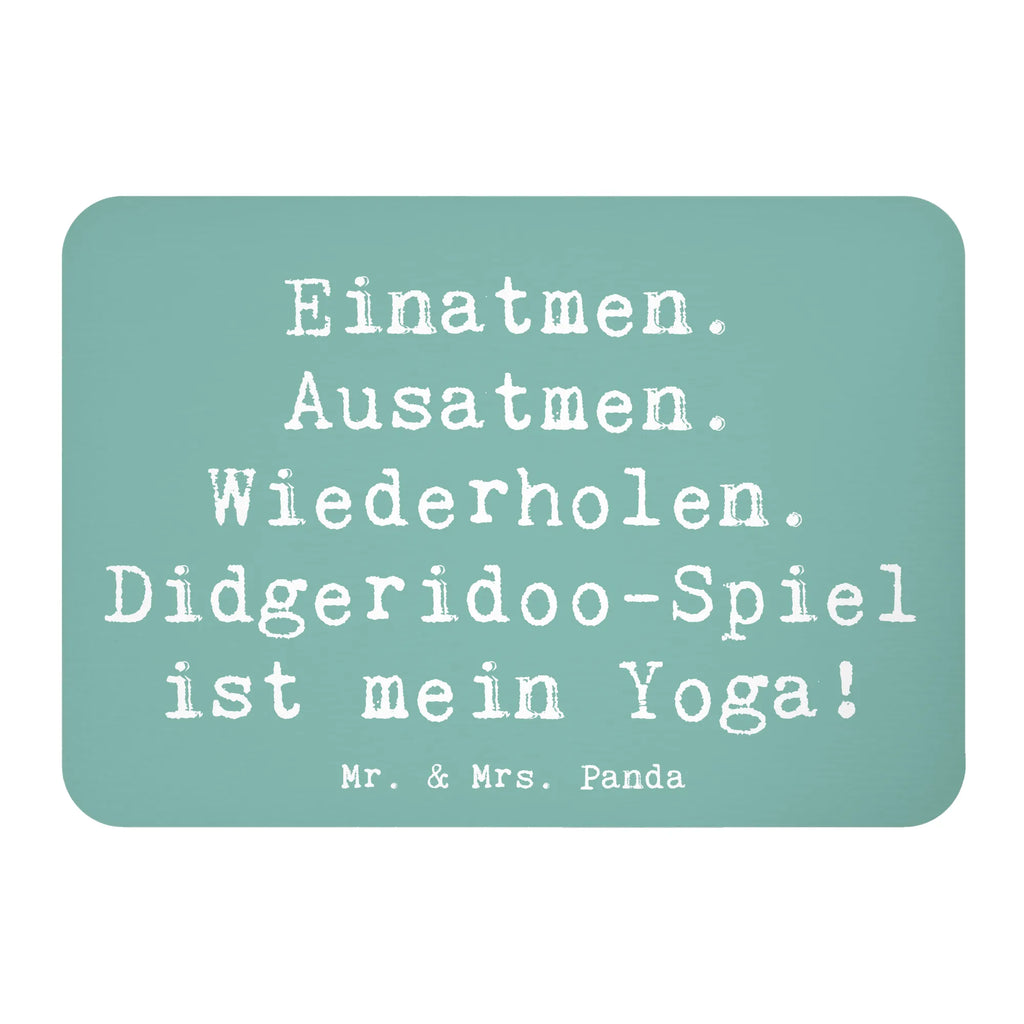 Magnet Spruch Didgeridoo Yoga Dekomagnet, Pinnwandmagnet, Whiteboard Magnet, Souvenir Magnet, Motivmagnete, Kühlschrankmagnet, Kühlschrank Dekoration, Notiz Magnet, Instrumente, Geschenke Musiker, Musikliebhaber