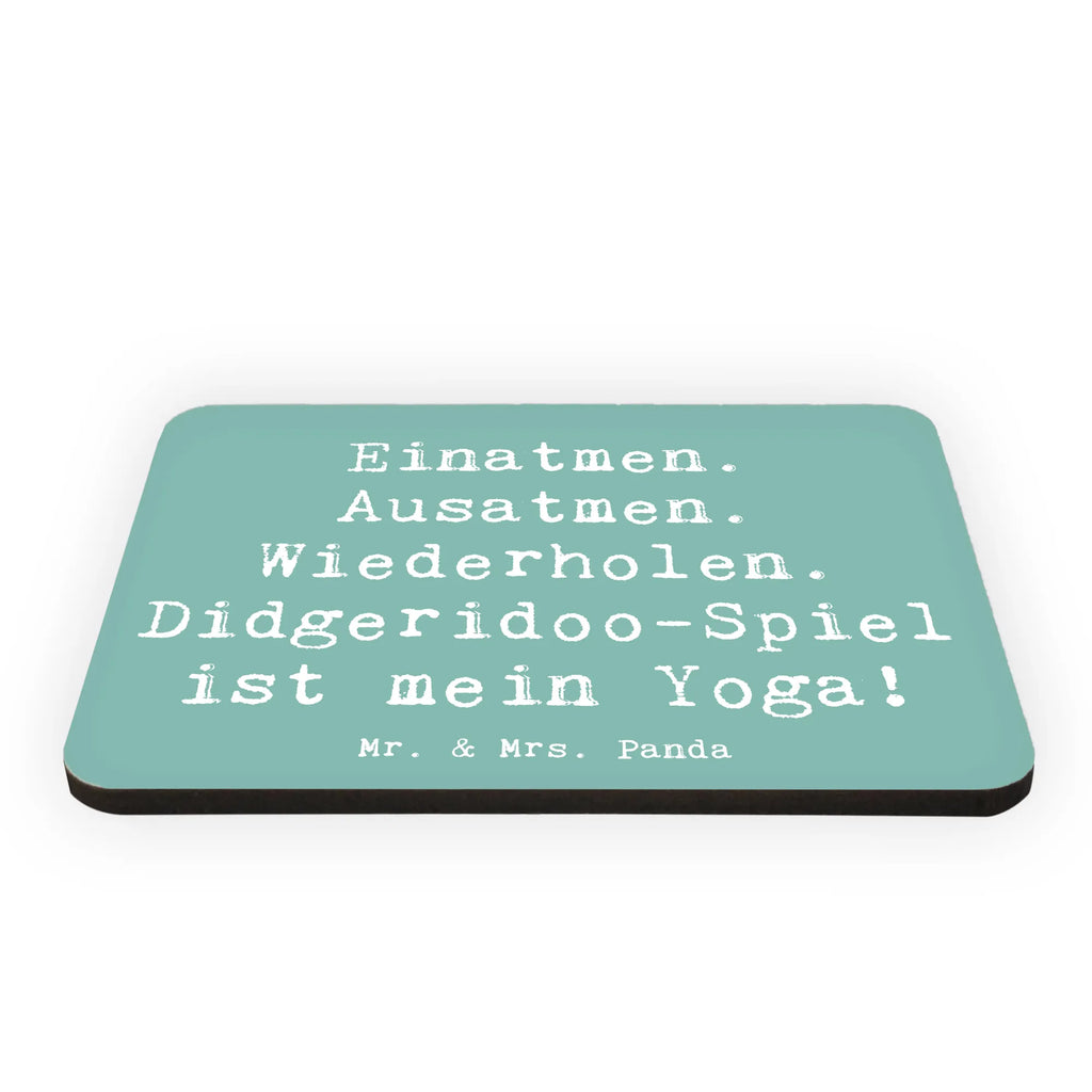 Magnet Spruch Didgeridoo Yoga Dekomagnet, Pinnwandmagnet, Whiteboard Magnet, Souvenir Magnet, Motivmagnete, Kühlschrankmagnet, Kühlschrank Dekoration, Notiz Magnet, Instrumente, Geschenke Musiker, Musikliebhaber
