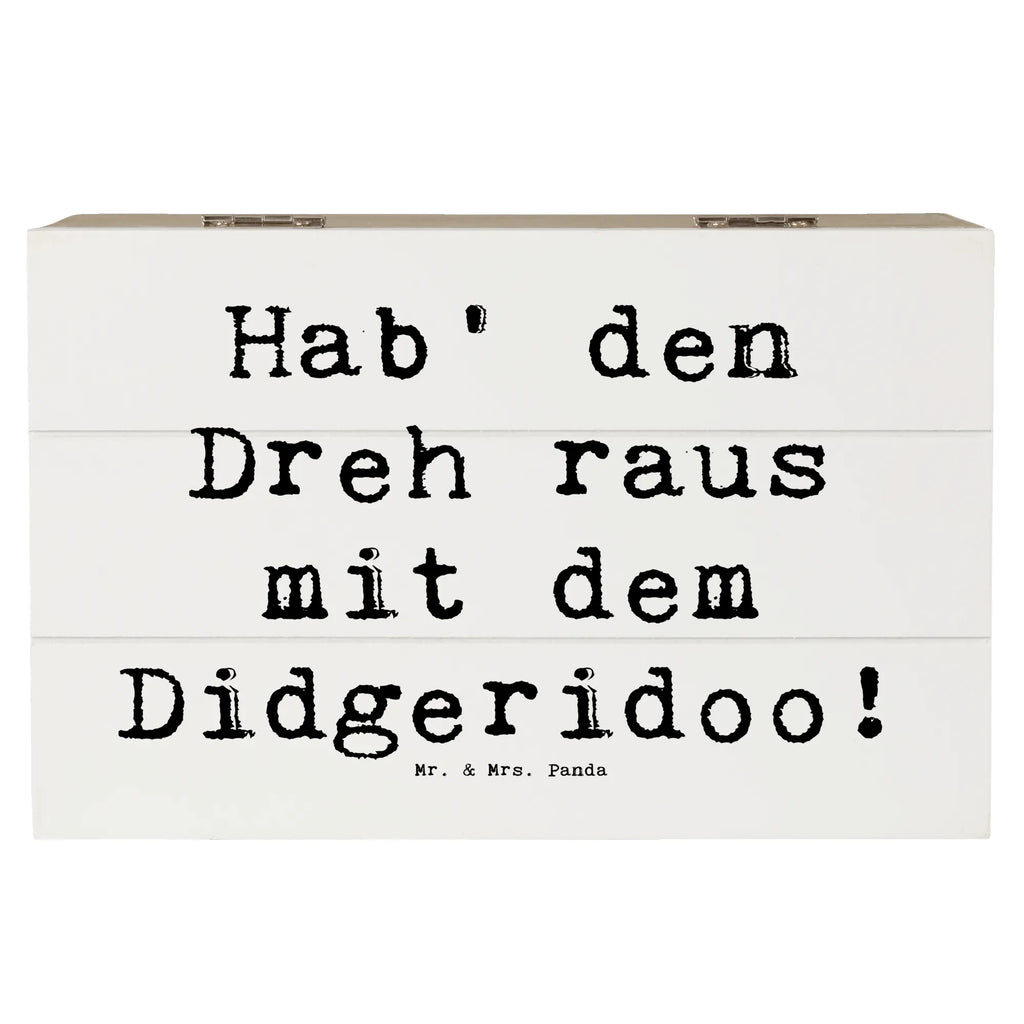 Holzkiste Spruch Didgeridoo Dreh Schatzkiste, Aufbewahrungsbox, Holzkiste, XXL, Schatulle, Dekokiste, Erinnerungsbox, Geschenkbox, Geschenkdose, Kiste, Truhe, Erinnerungskiste, Instrumente, Geschenke Musiker, Musikliebhaber