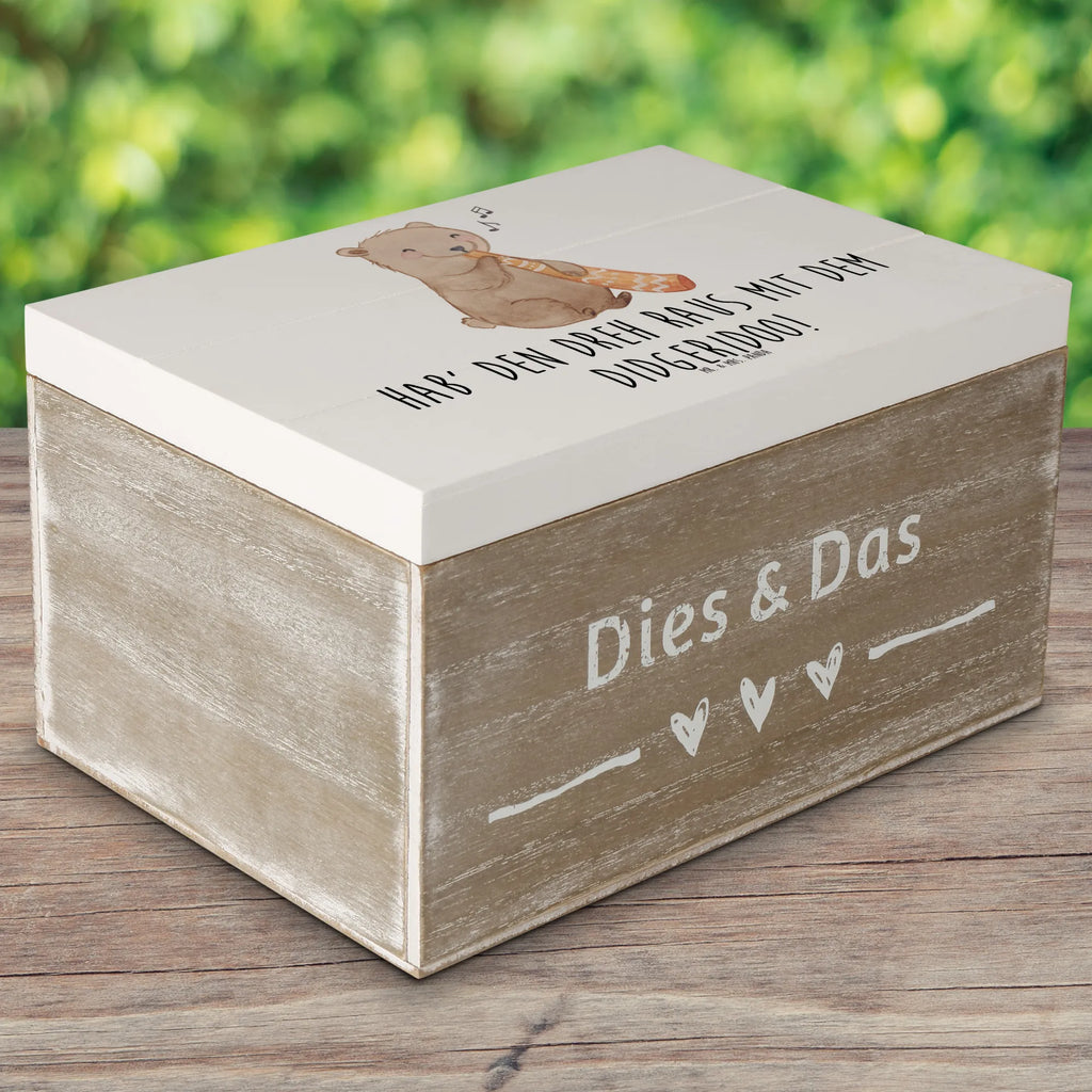 Wooden chest Hab' den Dreh raus mit dem Didgeridoo! XXL, Dekokiste, Schatulle, Geschenkbox, Erinnerungskiste, Kiste, Holzkiste, Schatzkiste, Truhe, Erinnerungsbox, Geschenkdose, Aufbewahrungsbox, Instrumente, Geschenke Musiker, Musikliebhaber