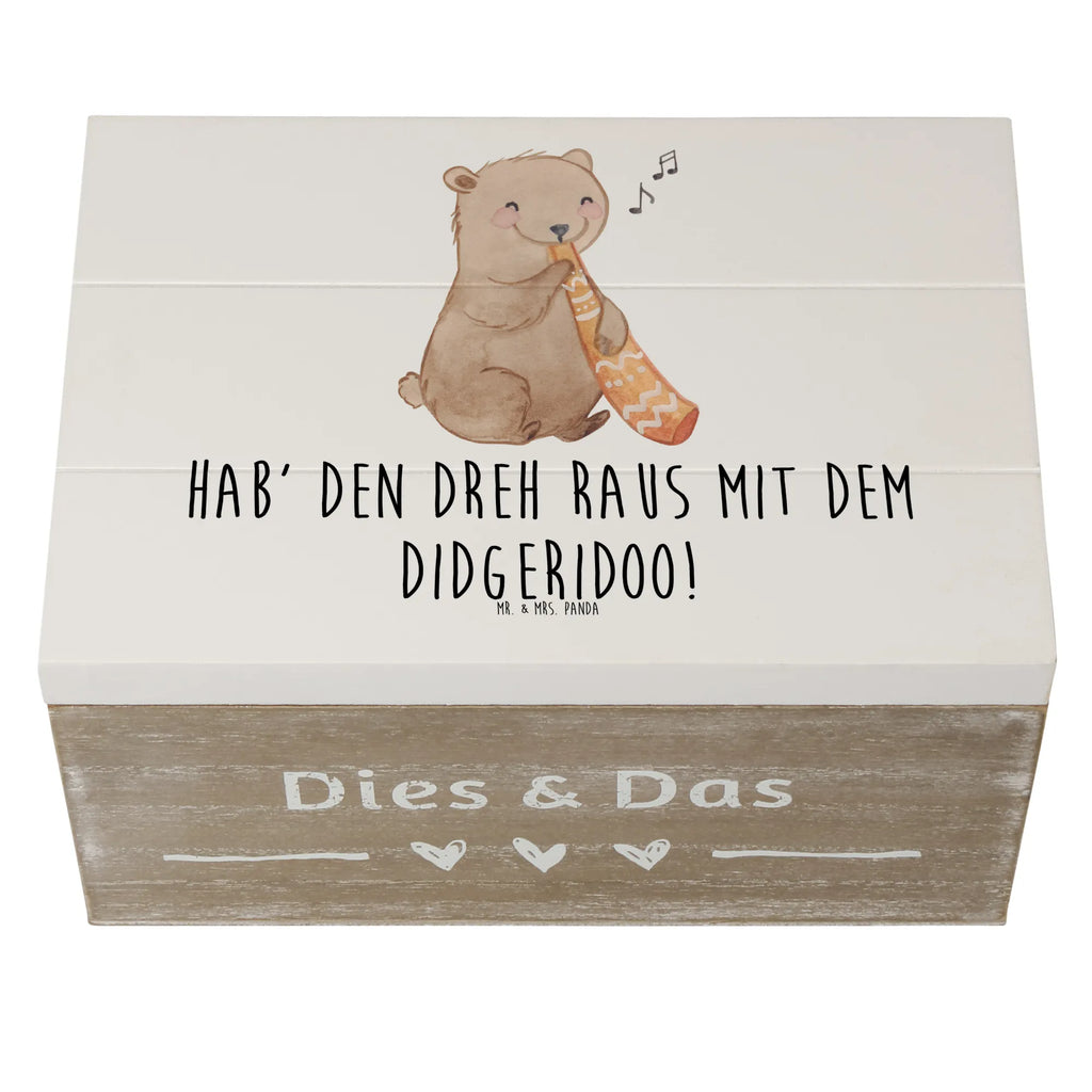Wooden chest Hab' den Dreh raus mit dem Didgeridoo! XXL, Dekokiste, Schatulle, Geschenkbox, Erinnerungskiste, Kiste, Holzkiste, Schatzkiste, Truhe, Erinnerungsbox, Geschenkdose, Aufbewahrungsbox, Instrumente, Geschenke Musiker, Musikliebhaber