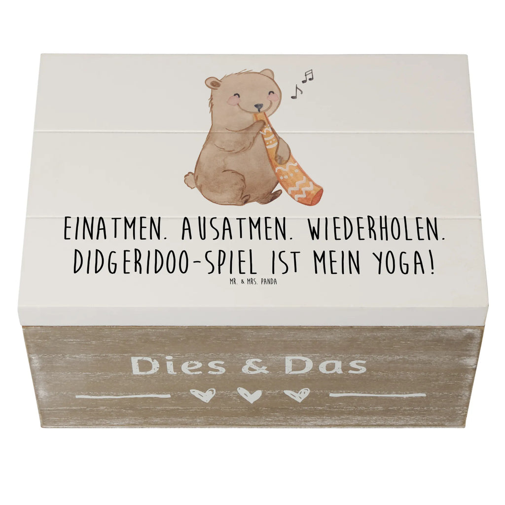 Holzkiste Didgeridoo Yoga Erinnerungsbox, Geschenkdose, Truhe, Dekokiste, Schatzkiste, Aufbewahrungsbox, XXL, Kiste, Erinnerungskiste, Holzkiste, Schatulle, Geschenkbox, Instrumente, Geschenke Musiker, Musikliebhaber