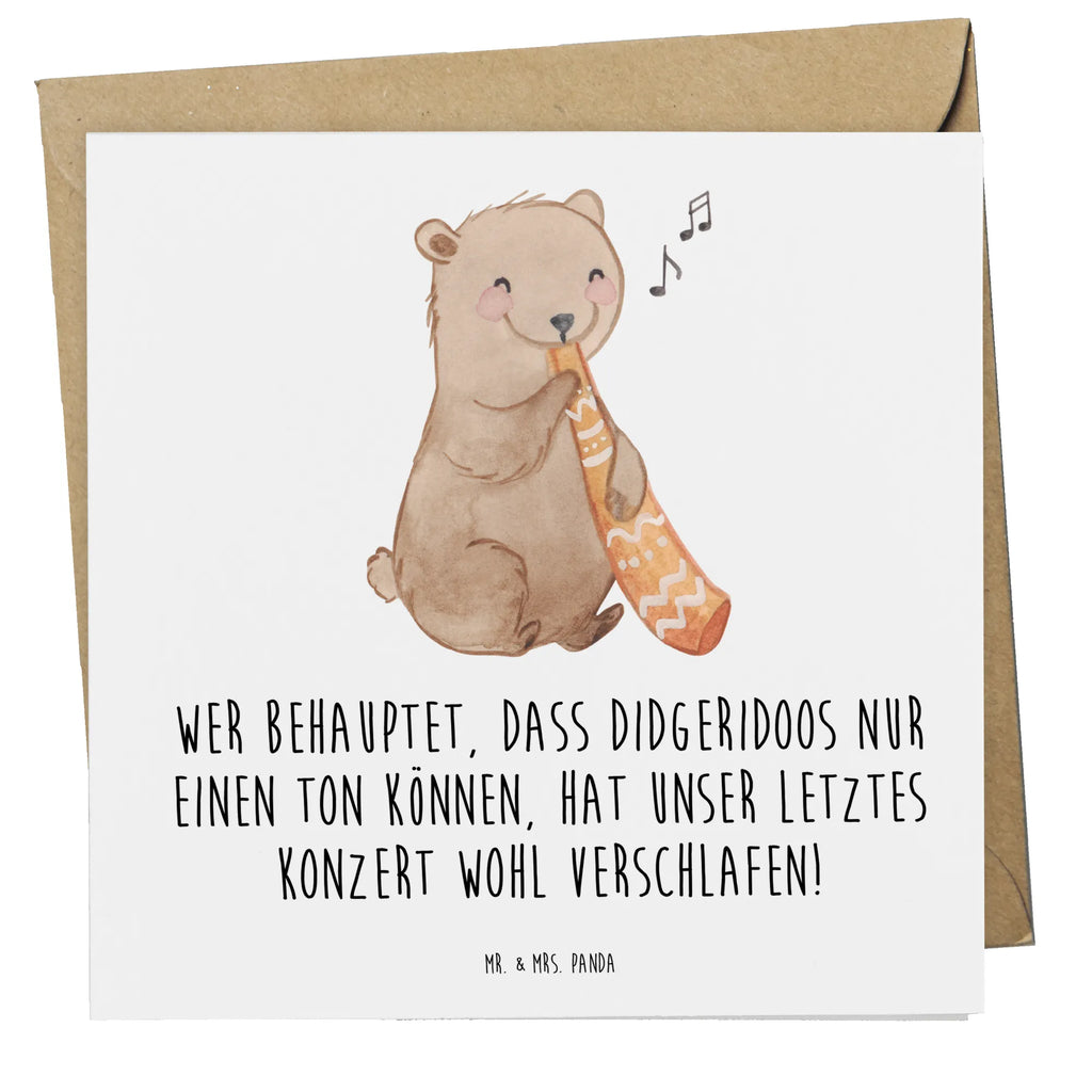 Deluxe Karte Didgeridoo Konzert Hochwertige Klappkarte, Klappkarte, Karte, Hochwertige Grußkarte, Grußkarte, Glückwunschkarte, Geburtstagskarte, Einladungskarte, Hochzeitskarte, Instrumente, Geschenke Musiker, Musikliebhaber