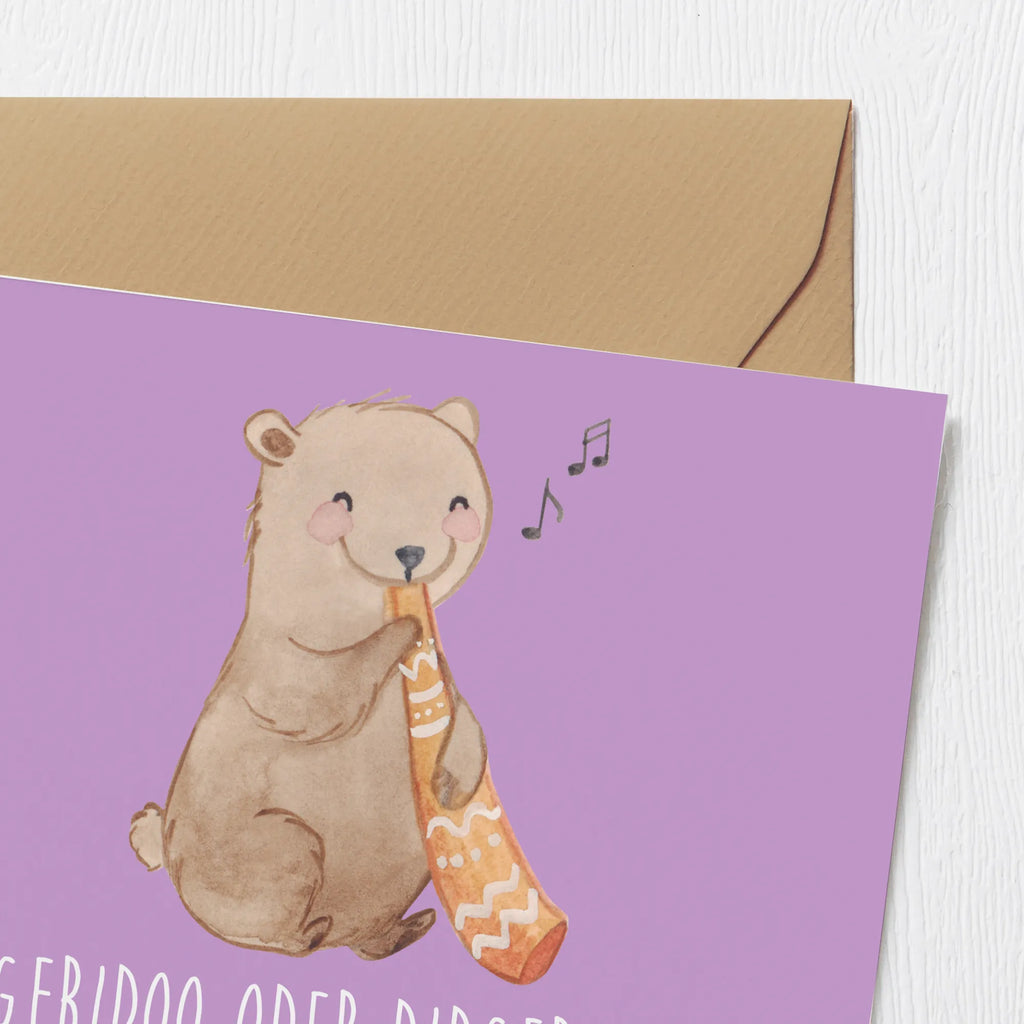 Deluxe Card Didgeridoo oder Didgeridont: Musik ist, was du draus machst! Hochzeitskarte, Grußkarte, Hochwertige Klappkarte, Karte, Einladungskarte, Geburtstagskarte, Hochwertige Grußkarte, Klappkarte, Glückwunschkarte, Instrumente, Geschenke Musiker, Musikliebhaber