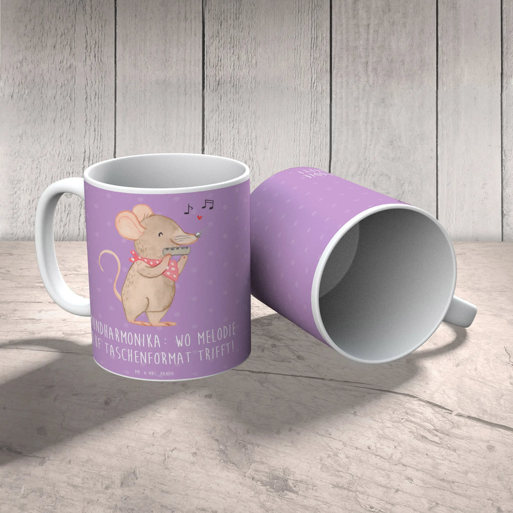 Tasse Mundharmonika: Wo Melodie auf Taschenformat trifft! Tasse, Teetasse, Kaffeetasse, Tasse mit Zitaten, Keramiktasse, Bürotasse, Tasse mit Motiven, Porzellantasse, Geschenktasse, Instrumente, Geschenke Musiker, Musikliebhaber