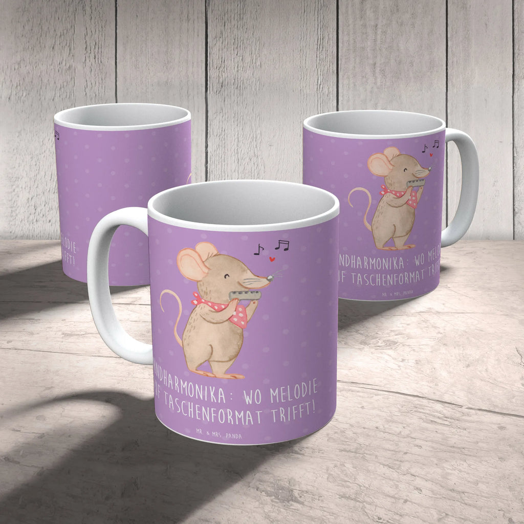 Tasse Mundharmonika: Wo Melodie auf Taschenformat trifft! Tasse, Teetasse, Kaffeetasse, Tasse mit Zitaten, Keramiktasse, Bürotasse, Tasse mit Motiven, Porzellantasse, Geschenktasse, Instrumente, Geschenke Musiker, Musikliebhaber