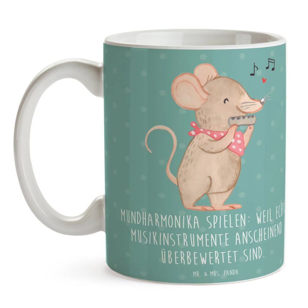 Tasse Mundharmonika spielen: Weil echte Musikinstrumente anscheinend überbewertet sind. Tasse, Geschenktasse, Tasse mit Motiven, Keramiktasse, Porzellantasse, Bürotasse, Tasse mit Zitaten, Kaffeetasse, Teetasse, Instrumente, Geschenke Musiker, Musikliebhaber