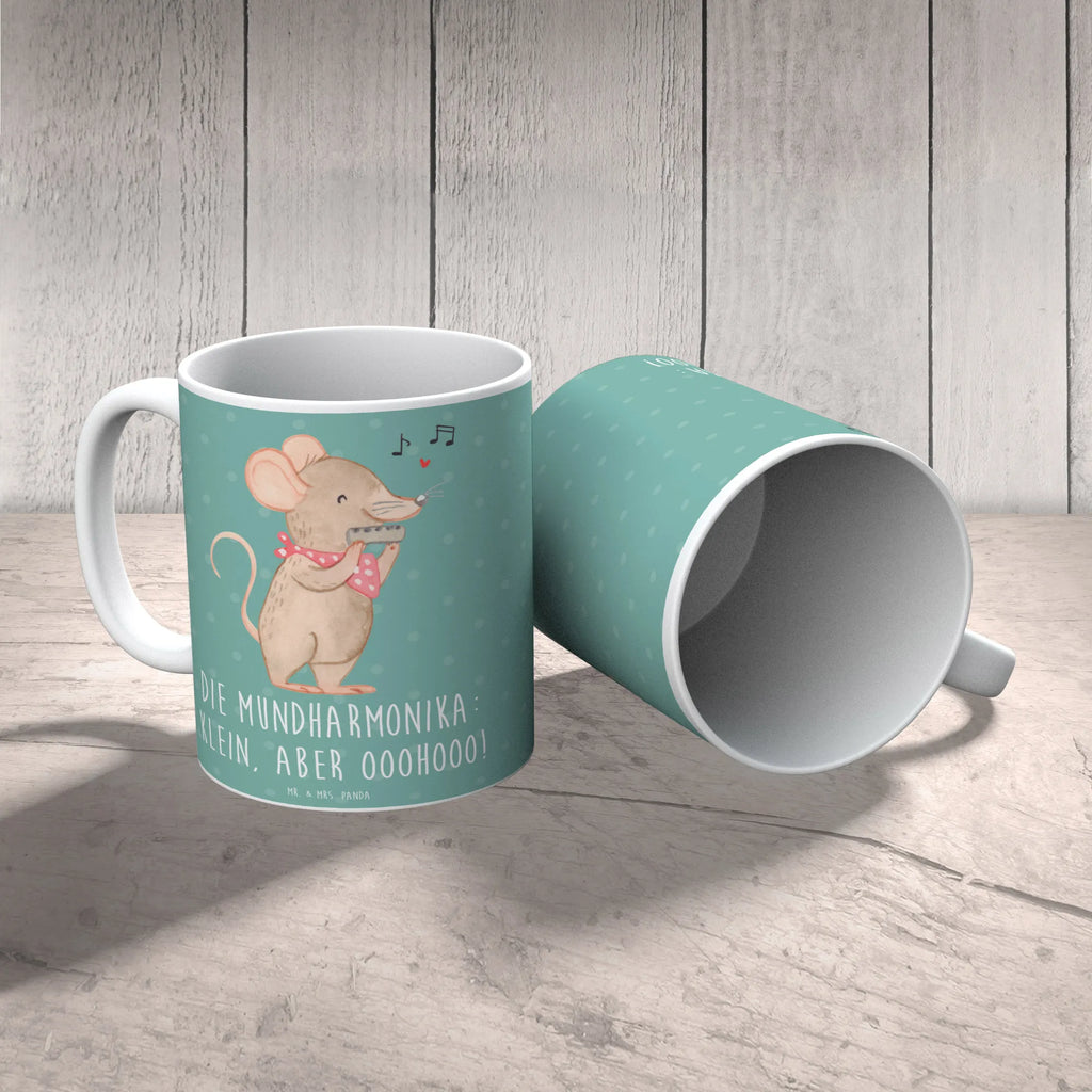 Tasse Mundharmonika Ohooo Porzellantasse, Geschenktasse, Keramiktasse, Tasse, Tasse mit Motiven, Teetasse, Tasse mit Zitaten, Bürotasse, Kaffeetasse, Instrumente, Geschenke Musiker, Musikliebhaber