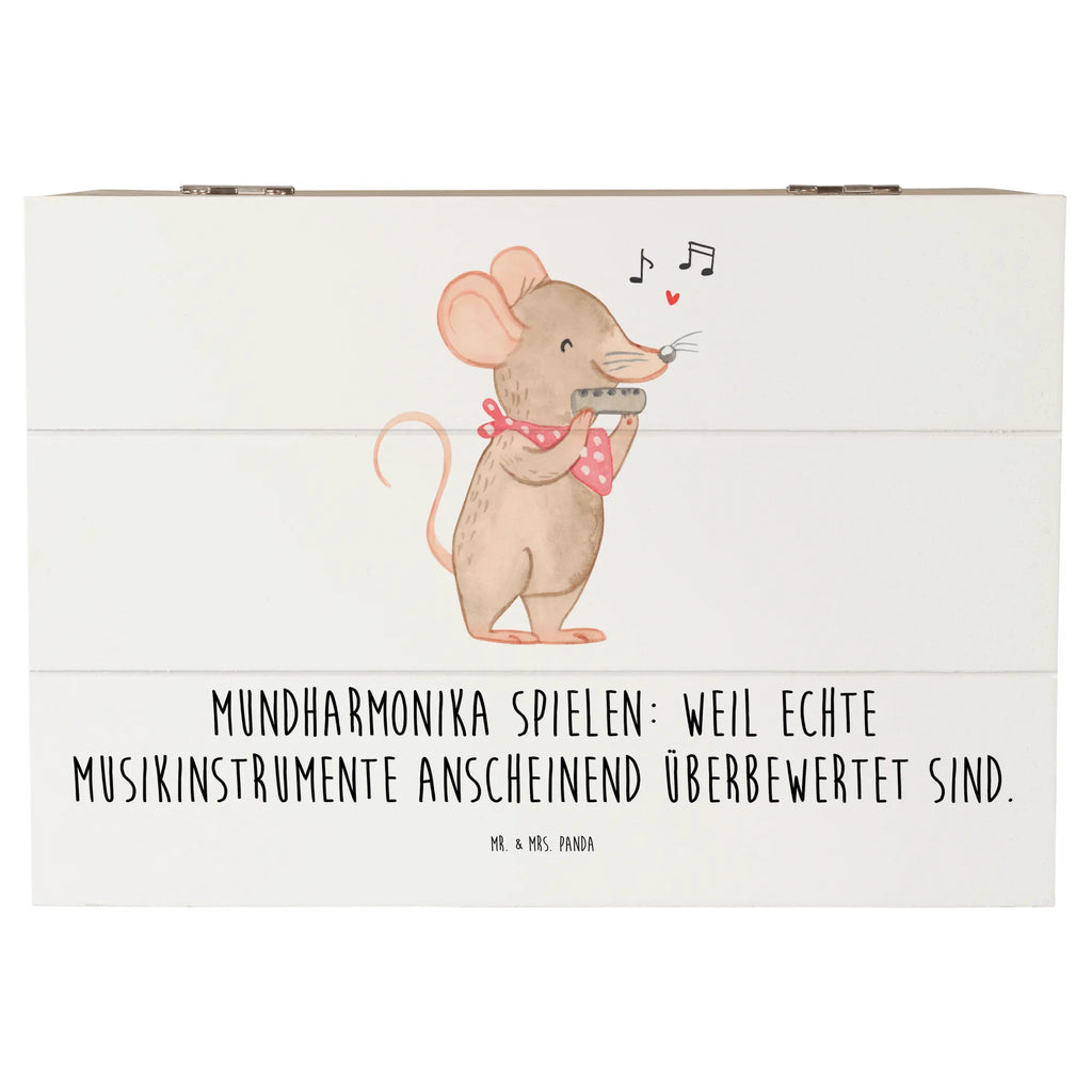 Holzkiste Mundharmonika spielen: Weil echte Musikinstrumente anscheinend überbewertet sind. Schatzkiste, Erinnerungskiste, Geschenkbox, Truhe, Kiste, Erinnerungsbox, Dekokiste, XXL, Geschenkdose, Schatulle, Aufbewahrungsbox, Holzkiste, Instrumente, Geschenke Musiker, Musikliebhaber