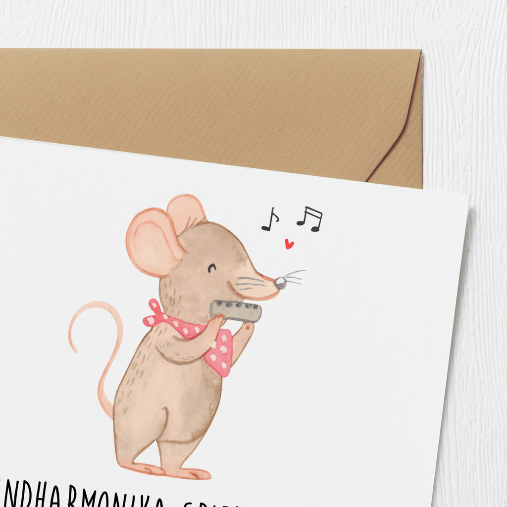 Deluxe Card Mundharmonika spielen: Weil echte Musikinstrumente anscheinend überbewertet sind. Geburtstagskarte, Grußkarte, Klappkarte, Hochzeitskarte, Hochwertige Grußkarte, Karte, Hochwertige Klappkarte, Glückwunschkarte, Einladungskarte, Instrumente, Geschenke Musiker, Musikliebhaber